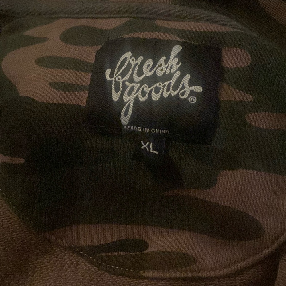 Fresh Goods Camouflage Hoodie